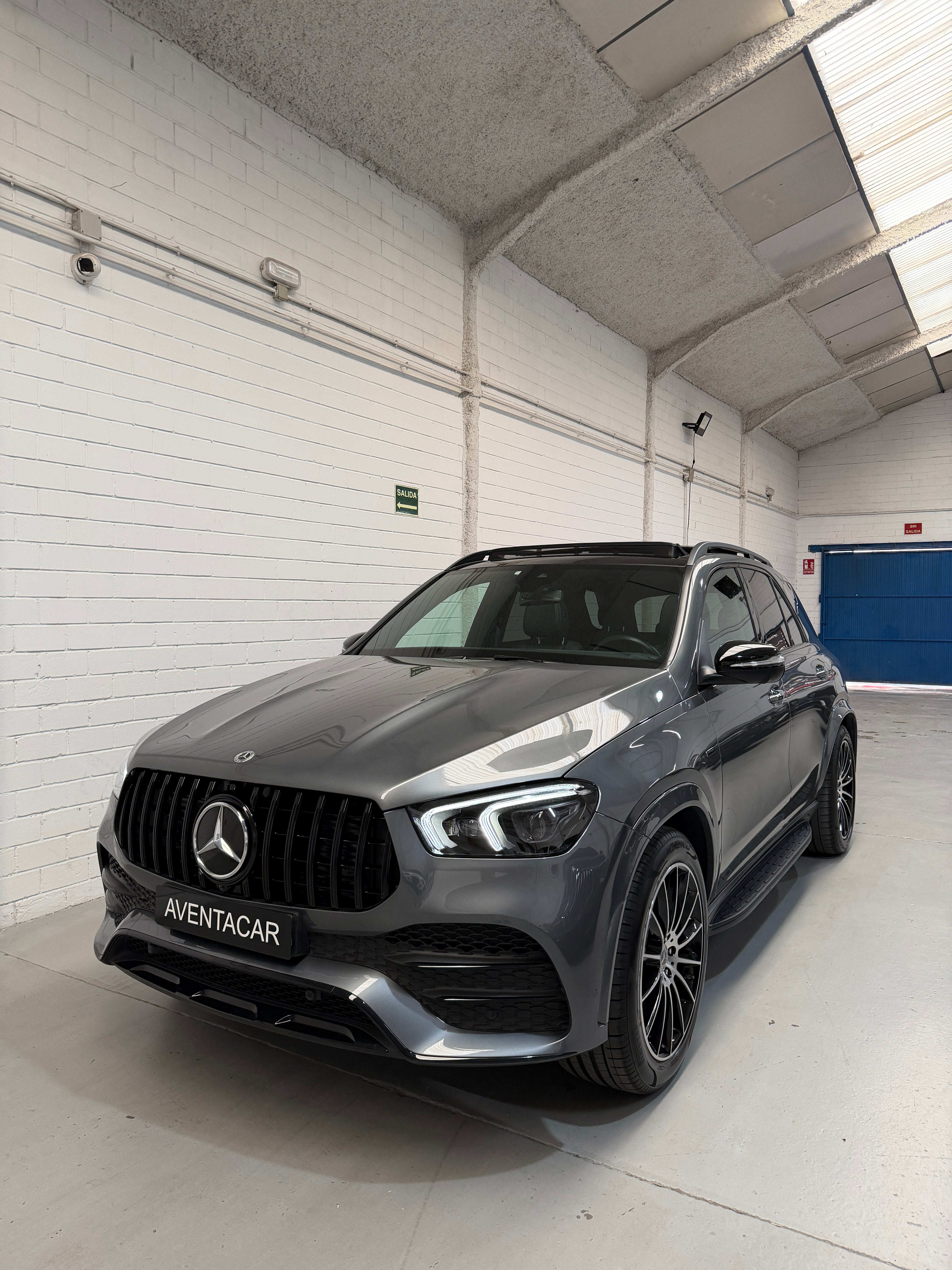Mercedes-Benz GLE 350de AMG Line Gris Celenite