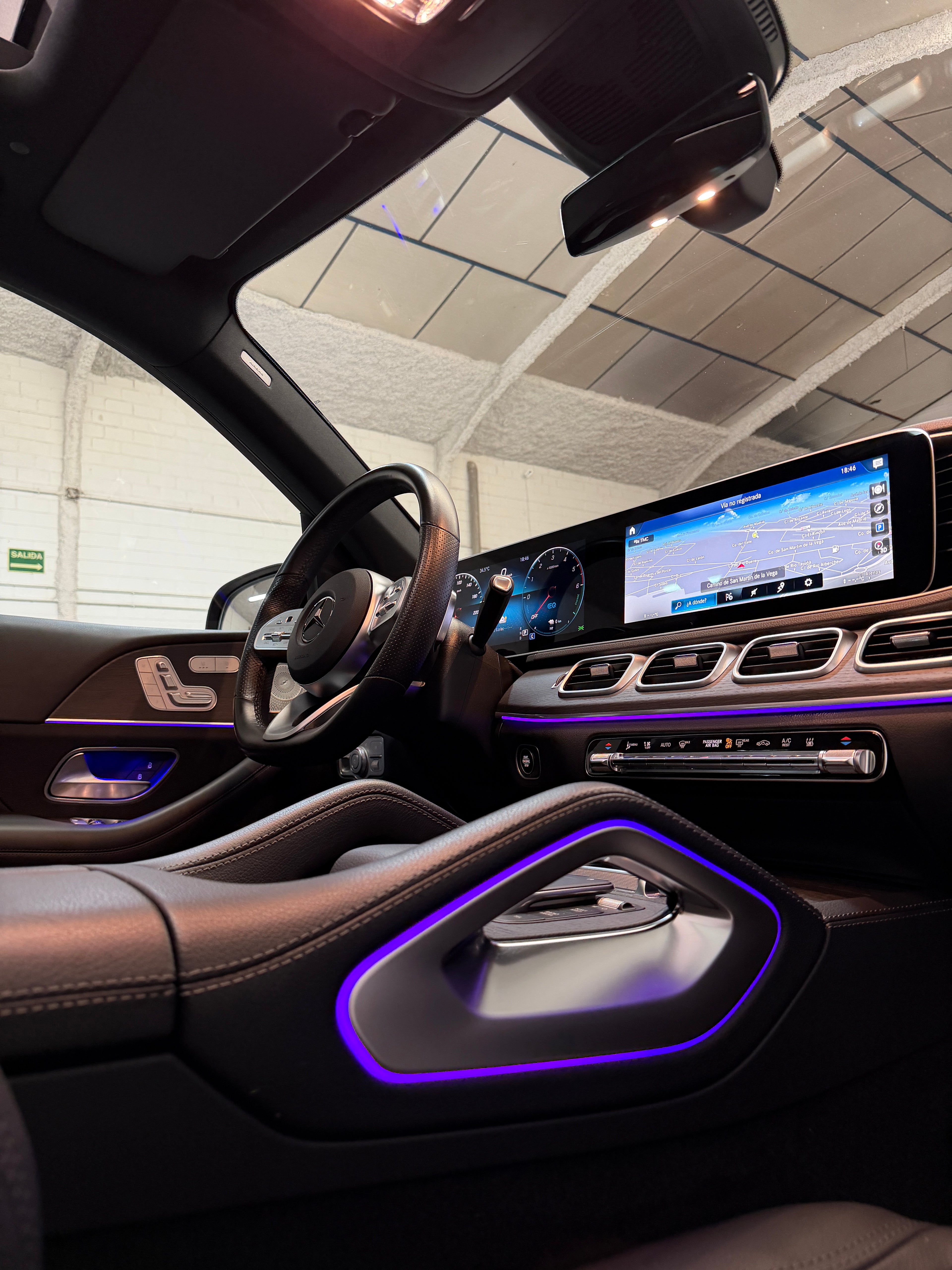 Mercedes-Benz GLE 350de AMG Line Gris Celenite