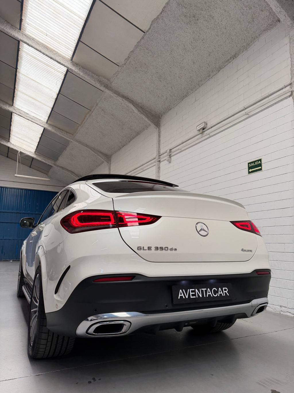 Mercedes-Benz GLE Coupé 350de AMG Line Blanco Perla