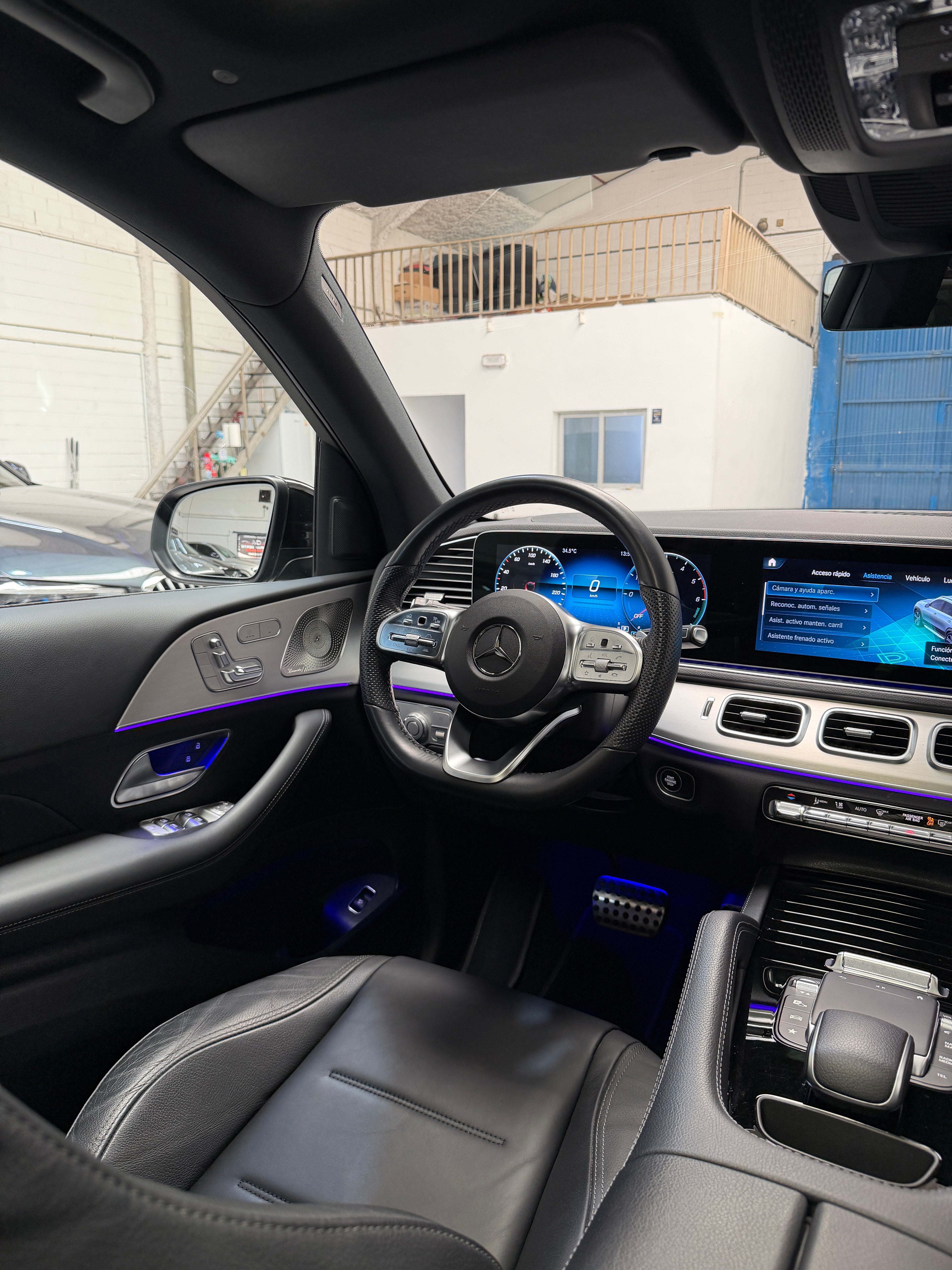 Mercedes-Benz GLE 350de AMG Line Azul Marino