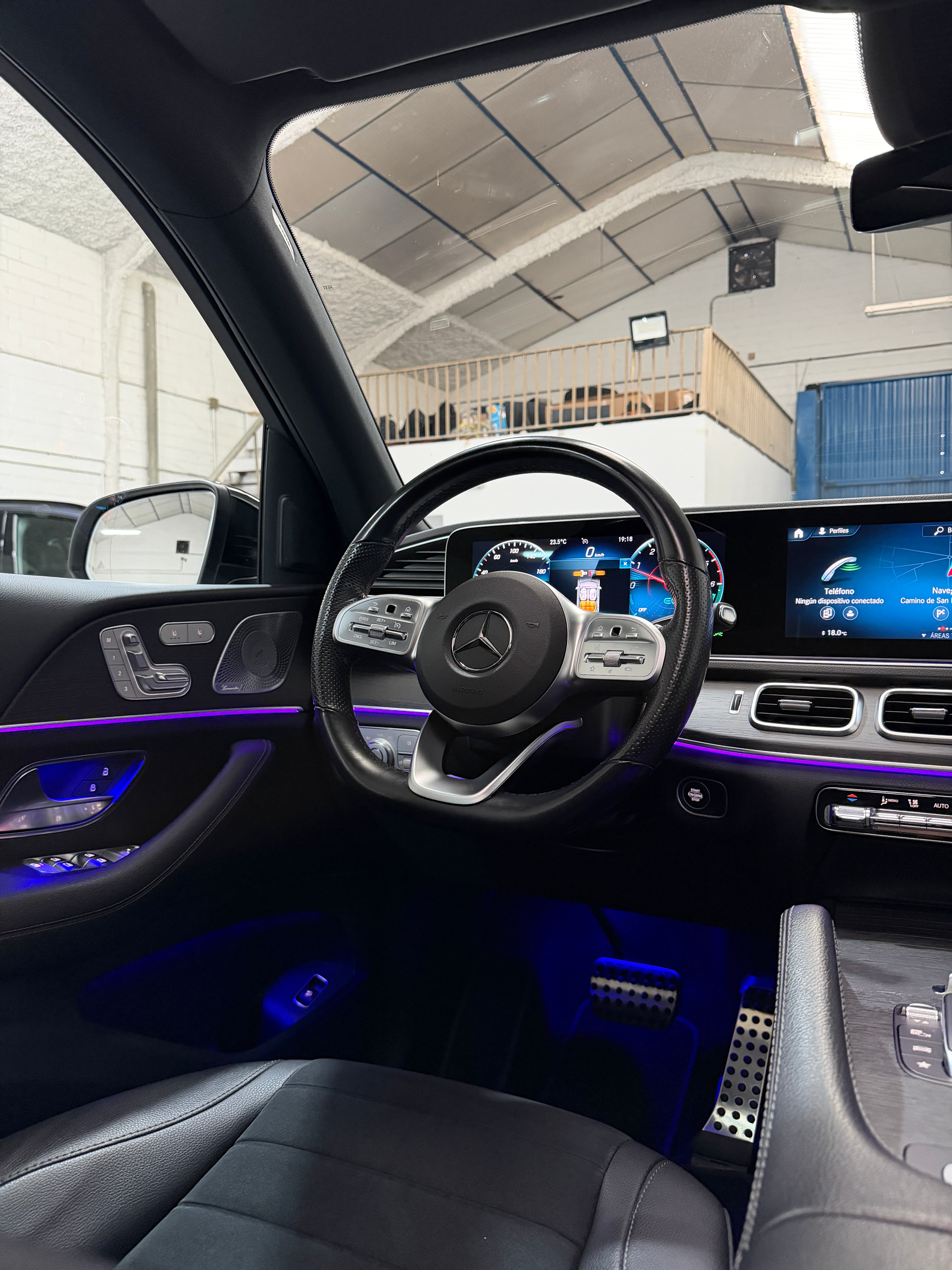 Mercedes-Benz GLE 350de AMG Line 4 Matic Blanco Perla