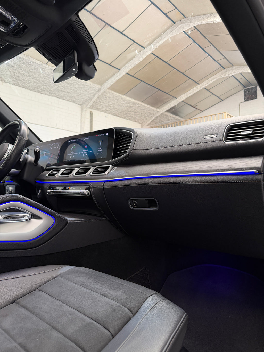 Mercedes-Benz GLE 350d AMG Line Negro