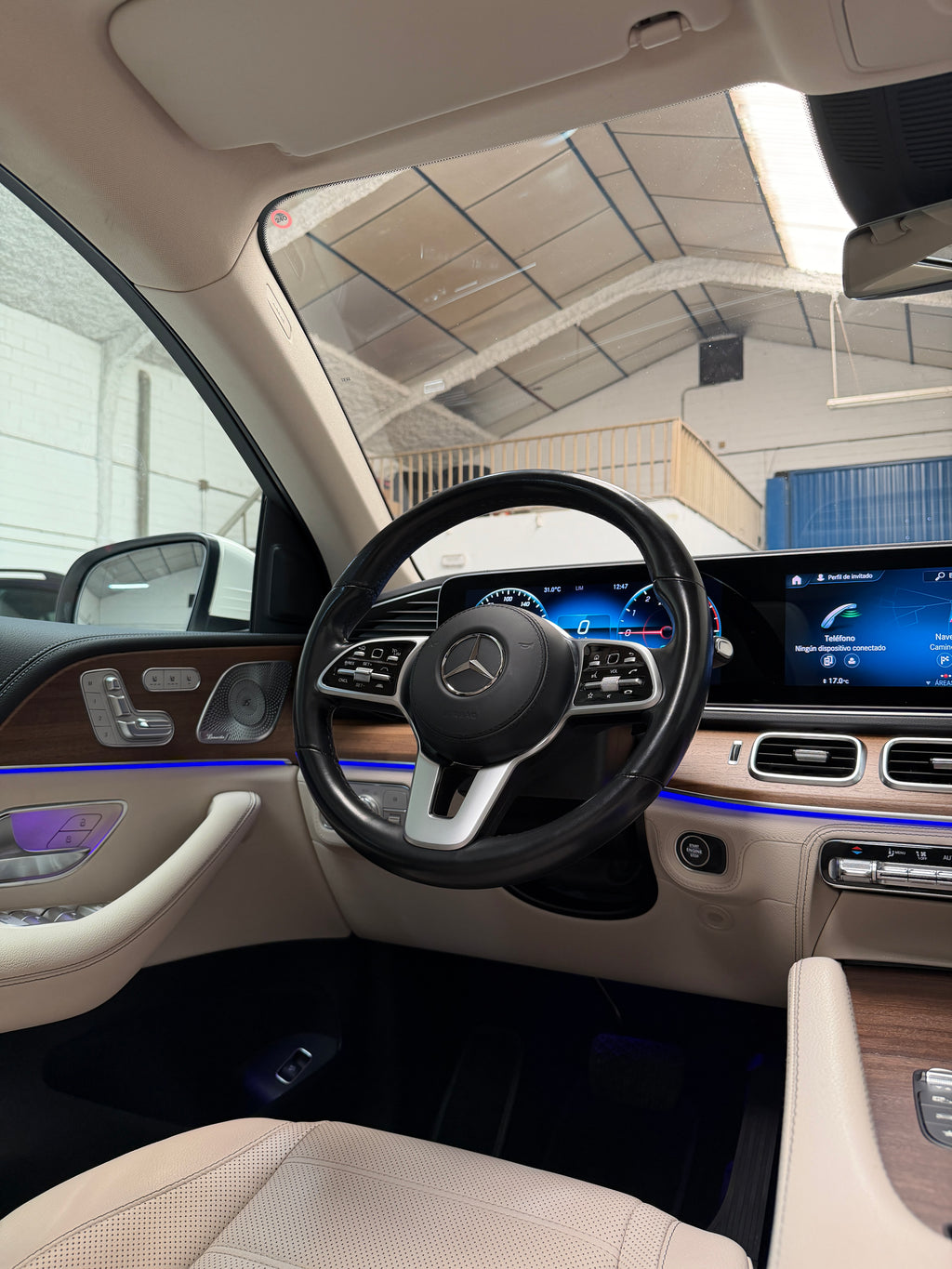 Mercedes-Benz GLE Coupé 350de AMG Line Blanco Perla