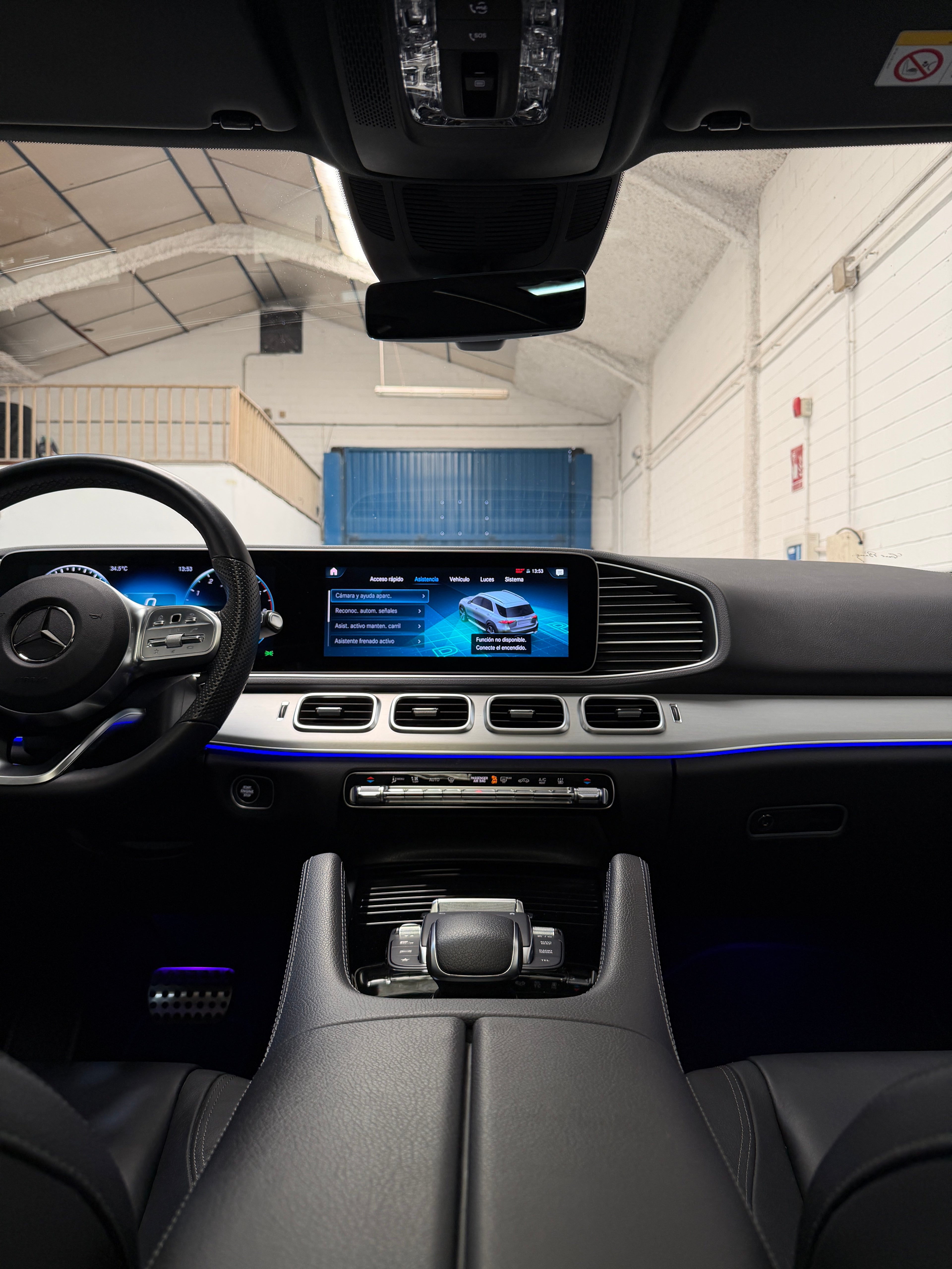 Mercedes-Benz GLE 350de AMG Line Azul Marino
