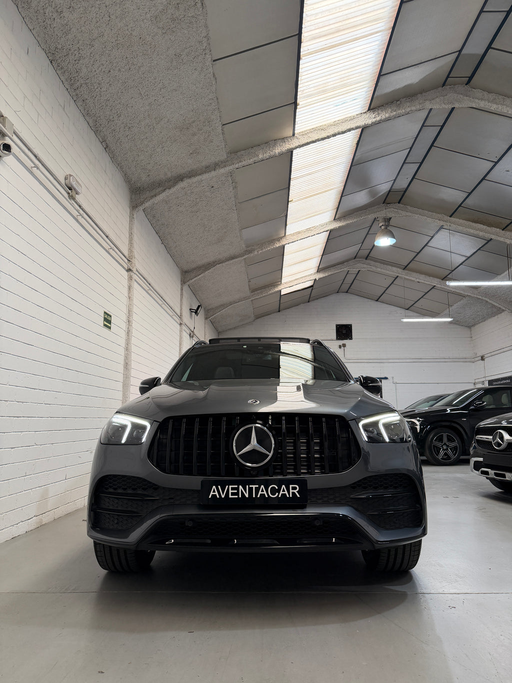 Mercedes-Benz GLE 350de AMG Line Gris Celenite