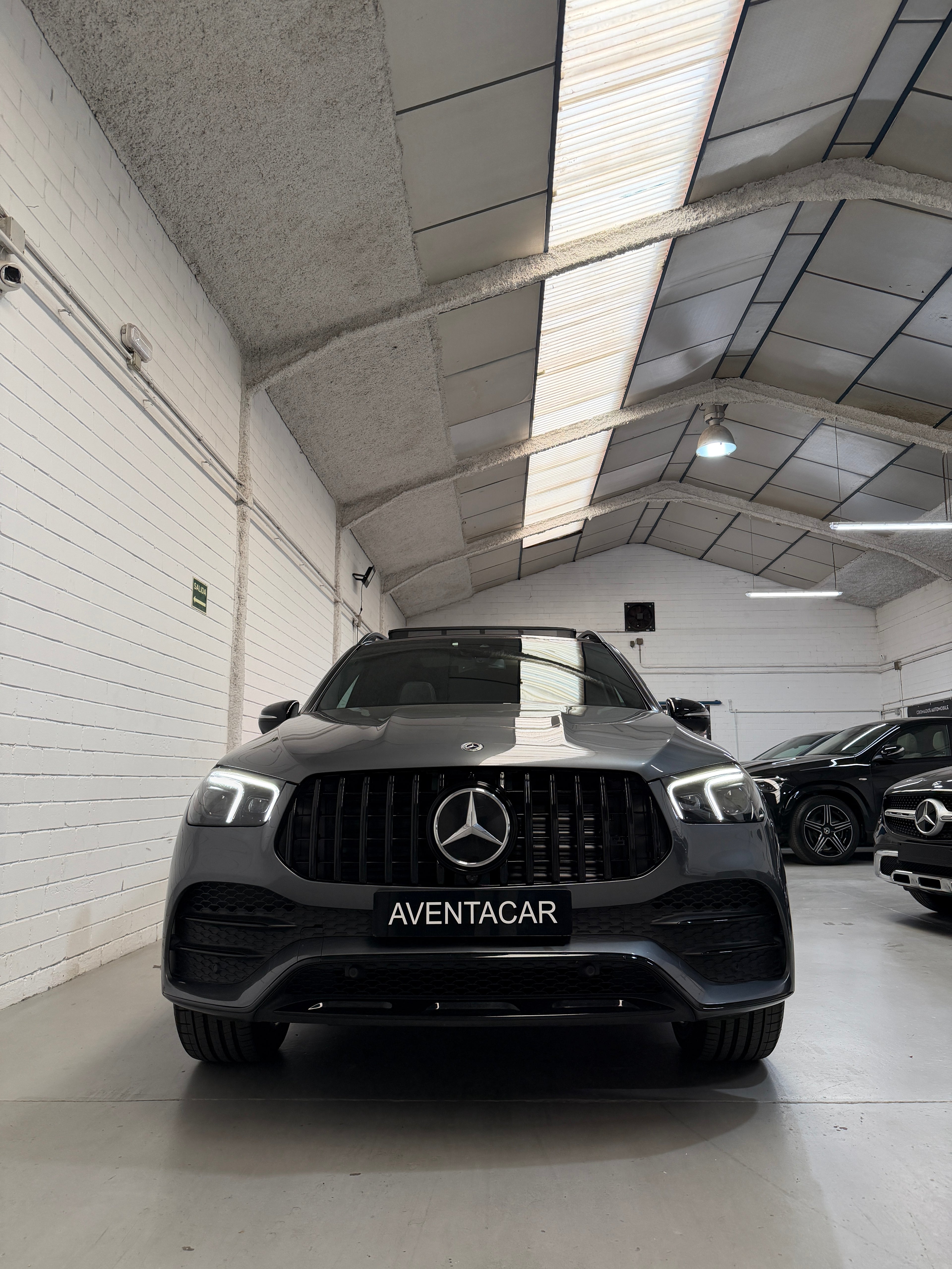 Mercedes-Benz GLE 350de AMG Line Gris Celenite