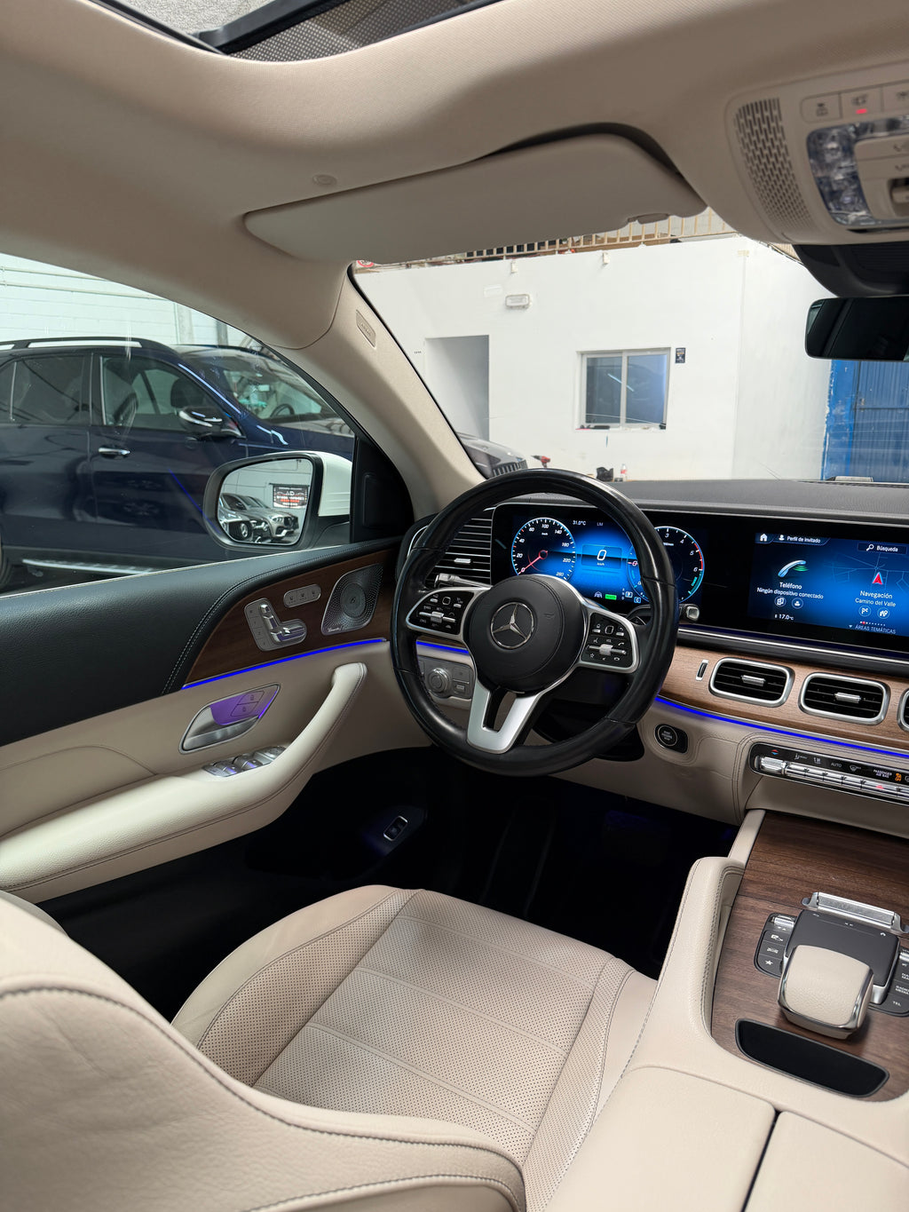 Mercedes-Benz GLE Coupé 350de AMG Line Blanco Perla