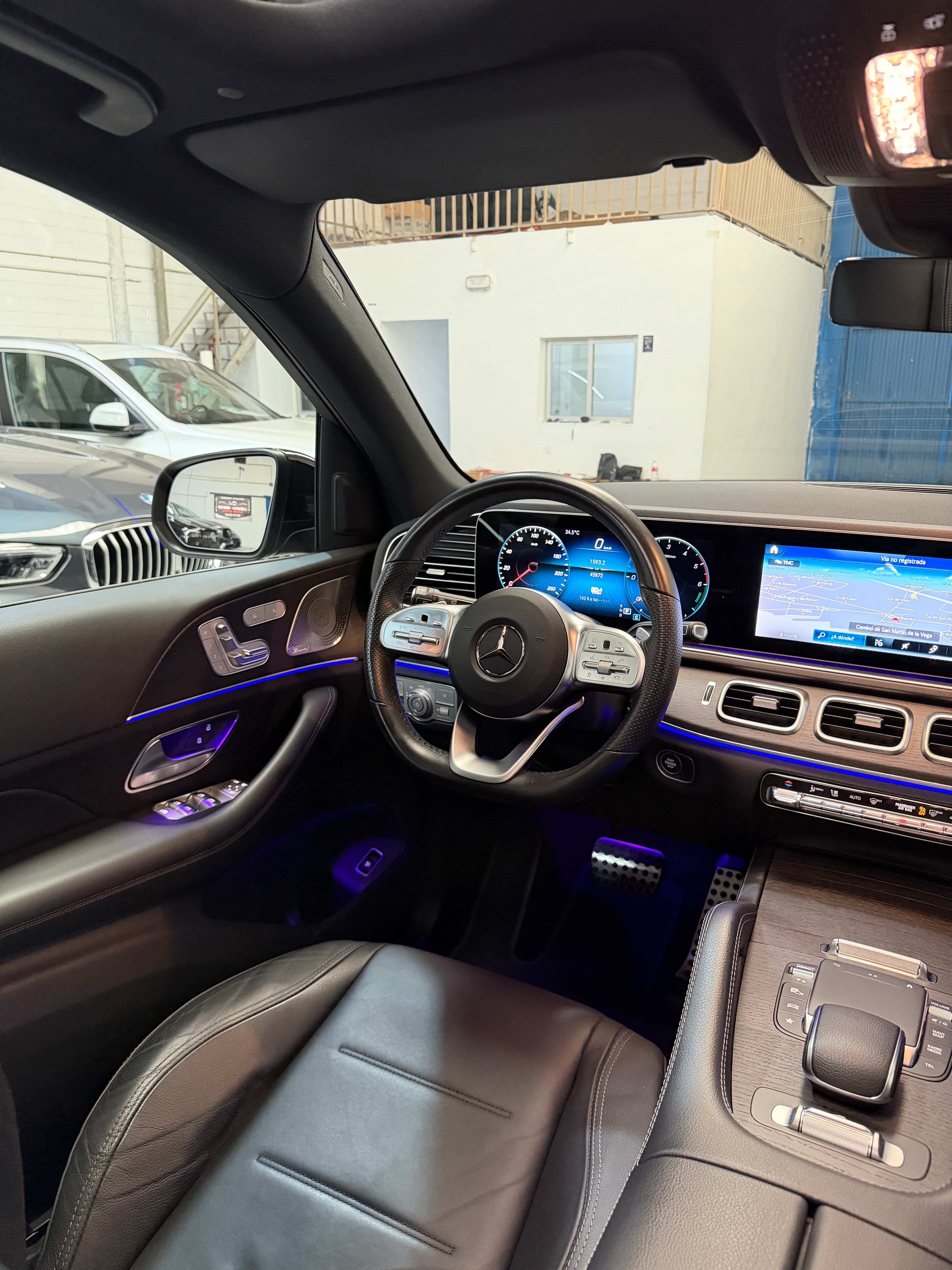 Mercedes-Benz GLE 350de AMG Line Gris Celenite