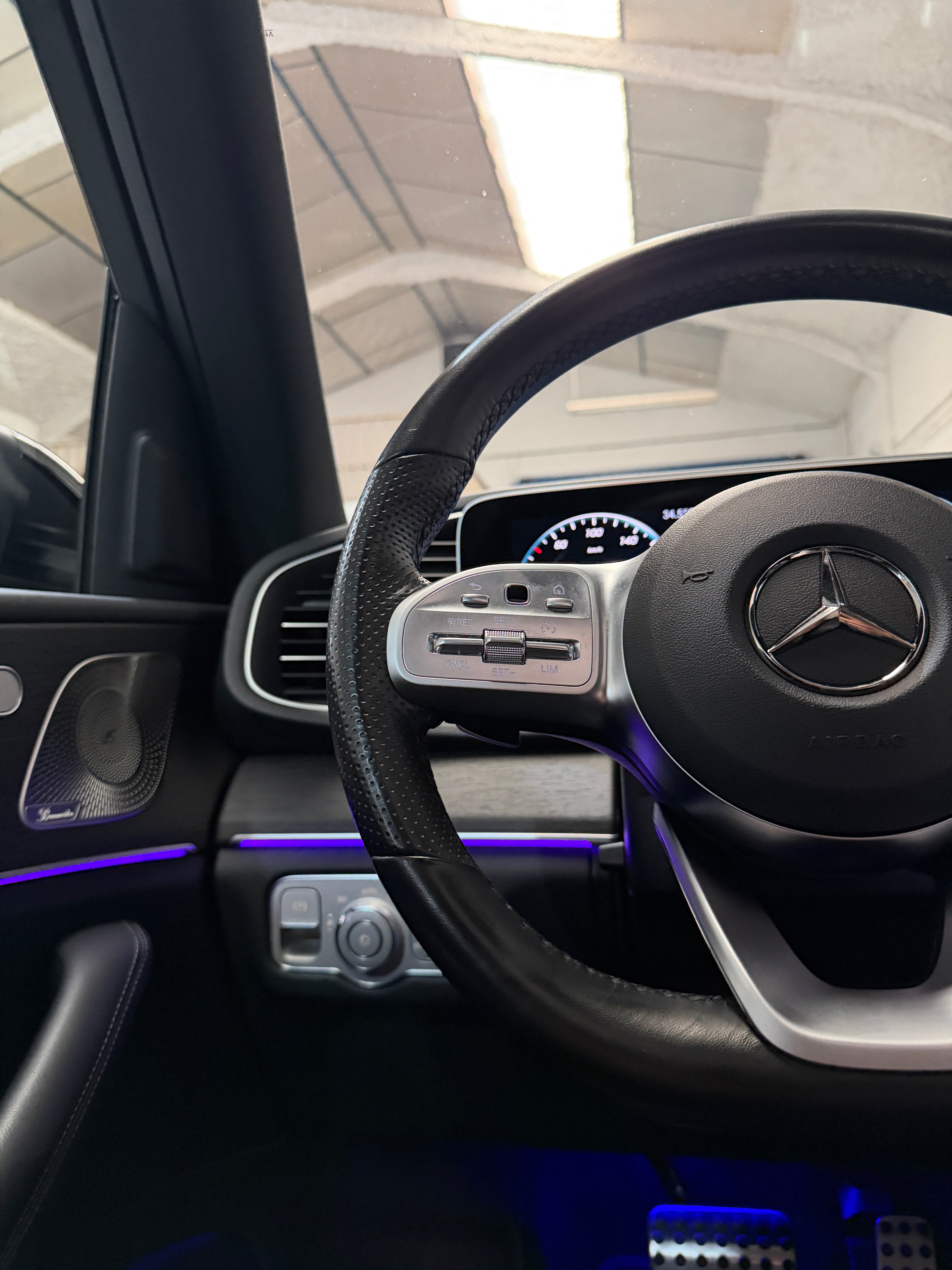 Mercedes-Benz GLE 350de AMG Line Gris Celenite