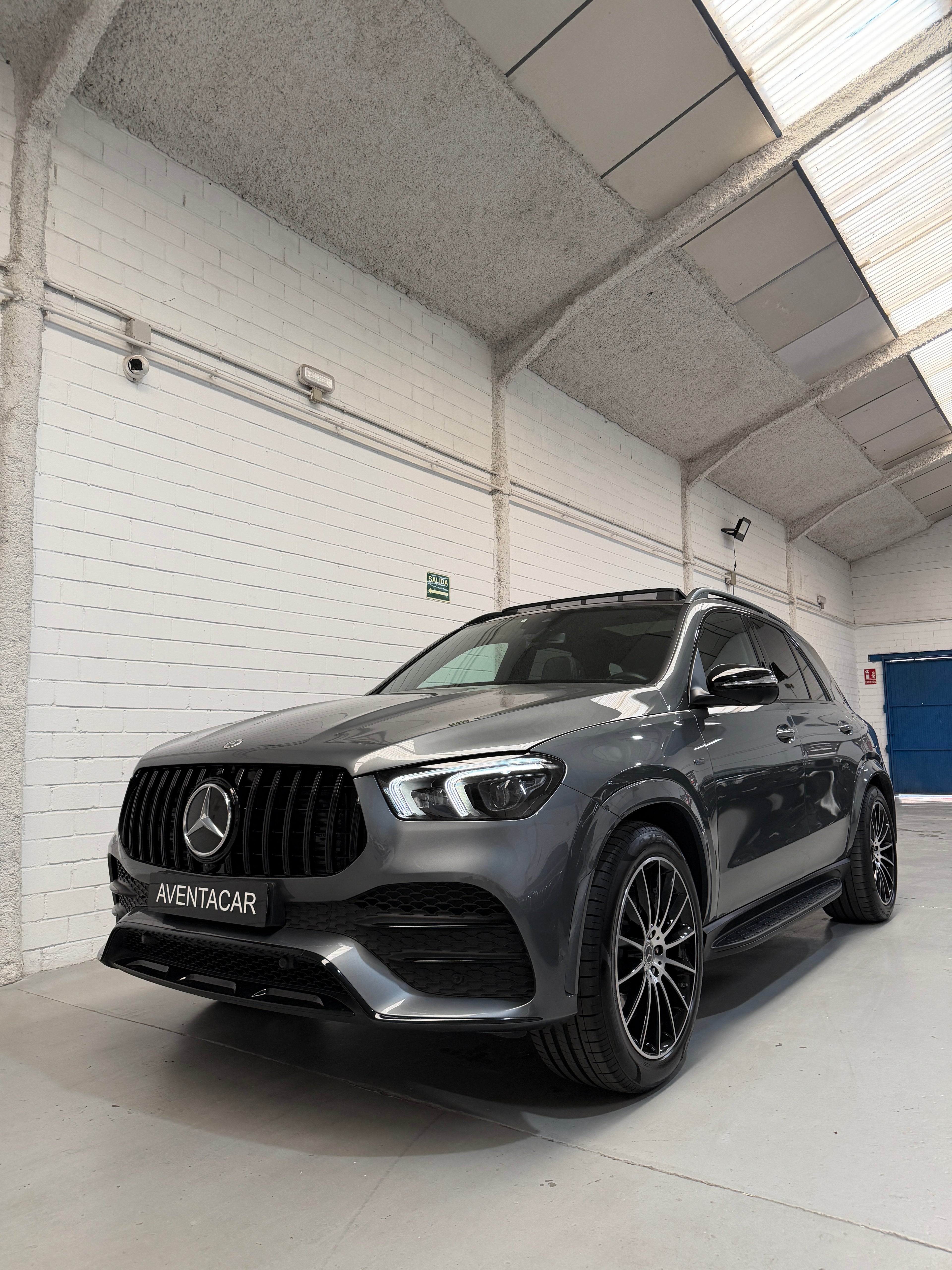 Mercedes-Benz GLE 350de AMG Line Gris Celenite
