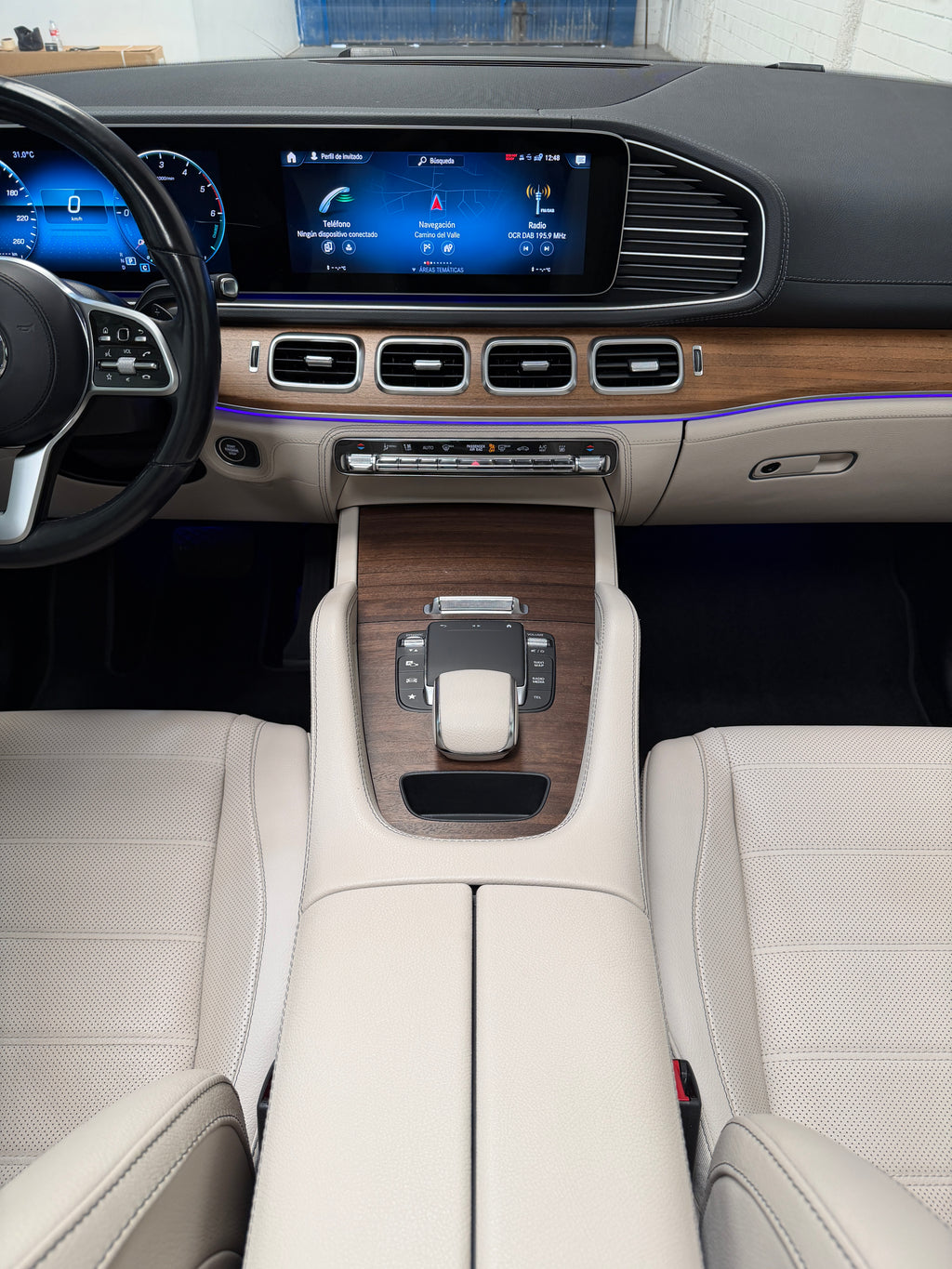 Mercedes-Benz GLE Coupé 350de AMG Line Blanco Perla