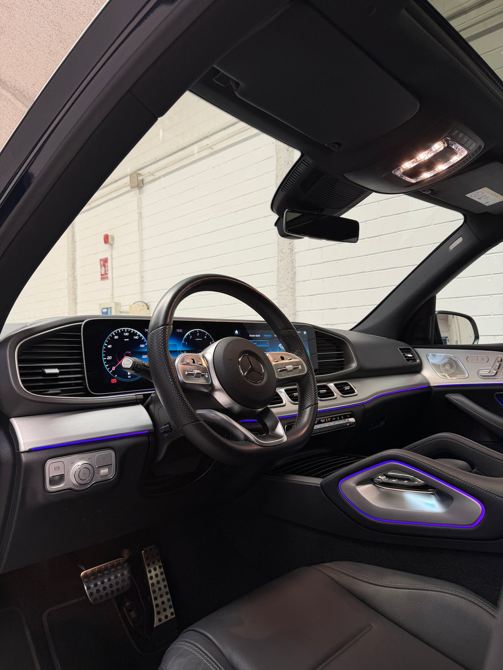 Mercedes-Benz GLE 350de AMG Line Azul Marino