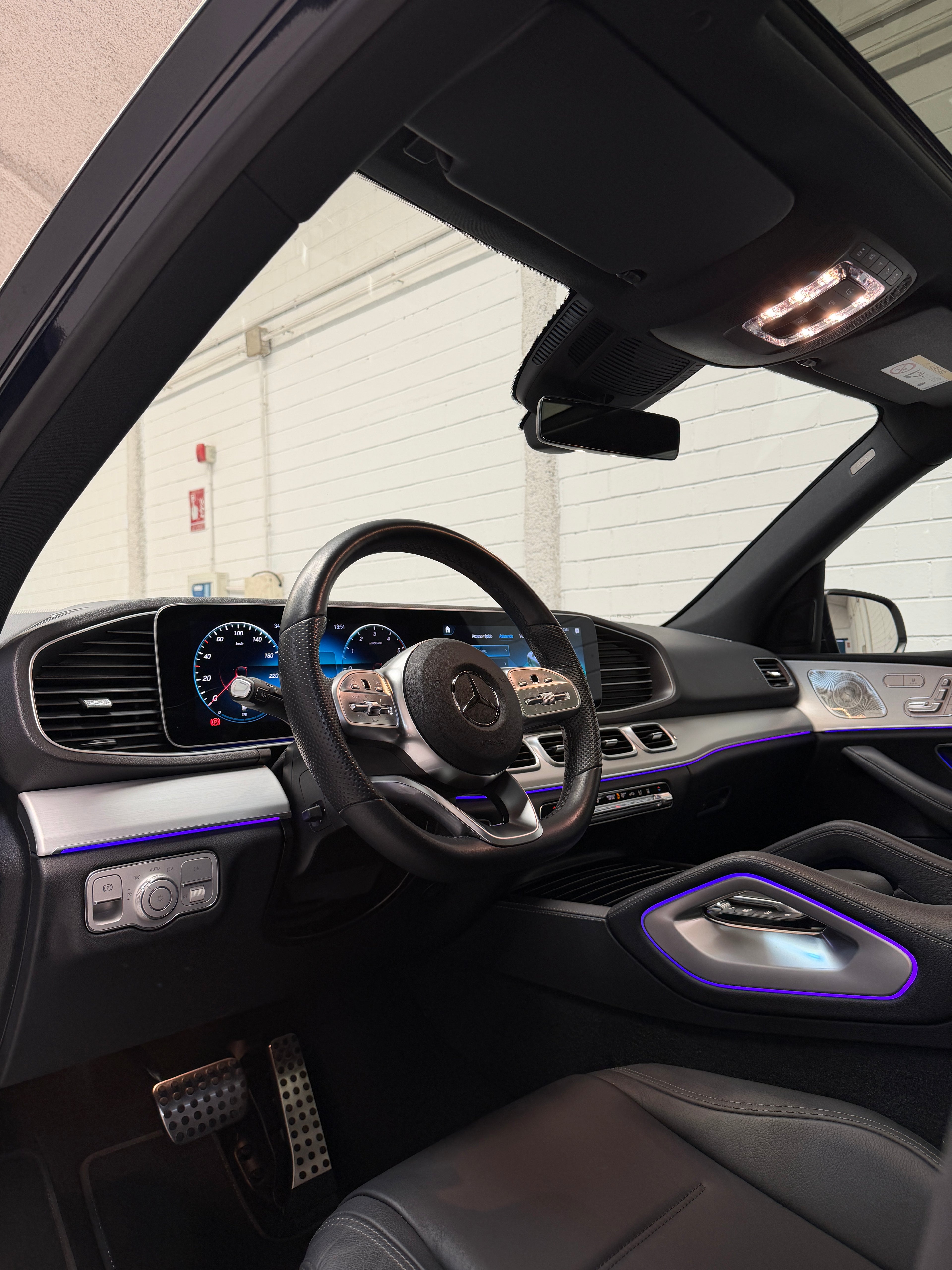 Mercedes-Benz GLE 350de AMG Line Azul Marino