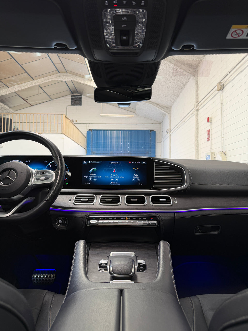 Mercedes-Benz GLE 350d AMG Line Negro