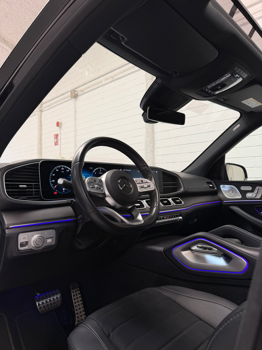 Mercedes-Benz GLE 350d AMG Line Negro
