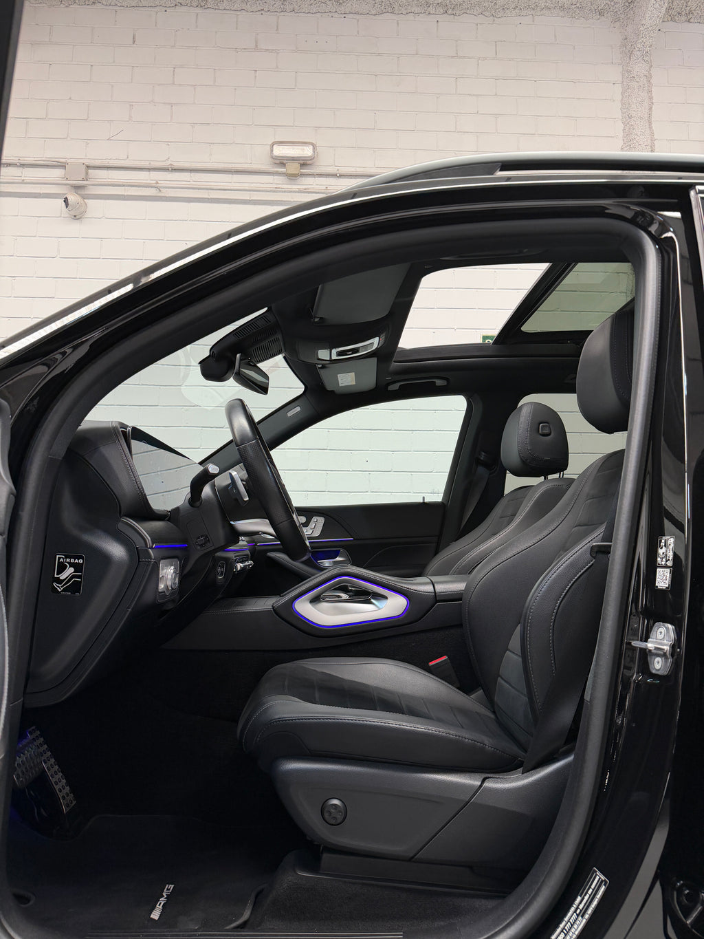 Mercedes-Benz GLE 350d AMG Line Negro