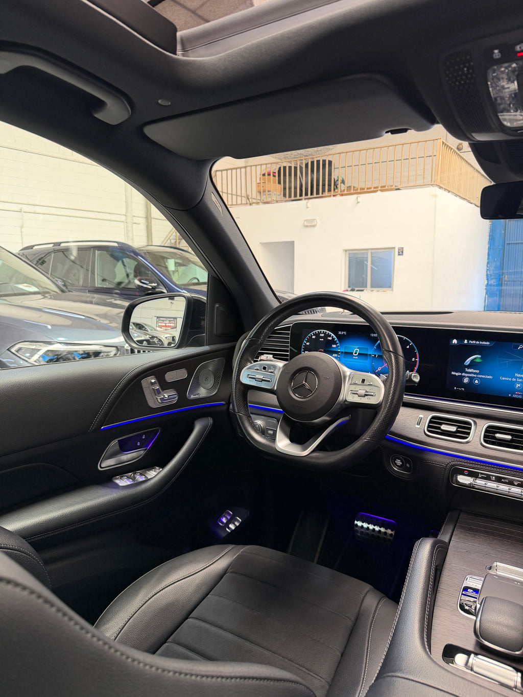 Mercedes-Benz GLE 350d AMG Line Negro
