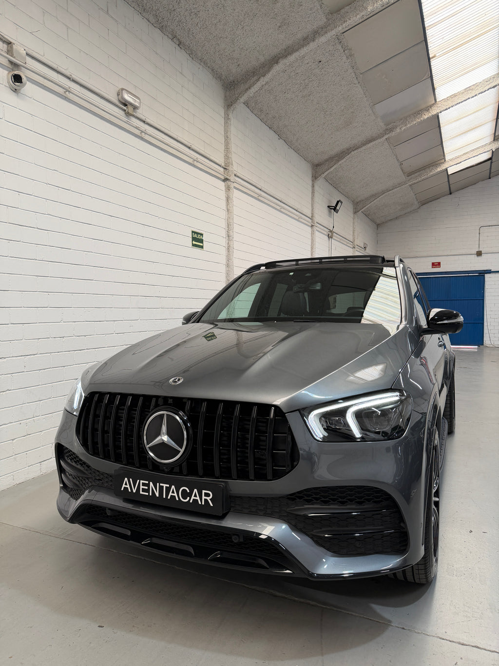 Mercedes-Benz GLE 350de AMG Line Gris Celenite