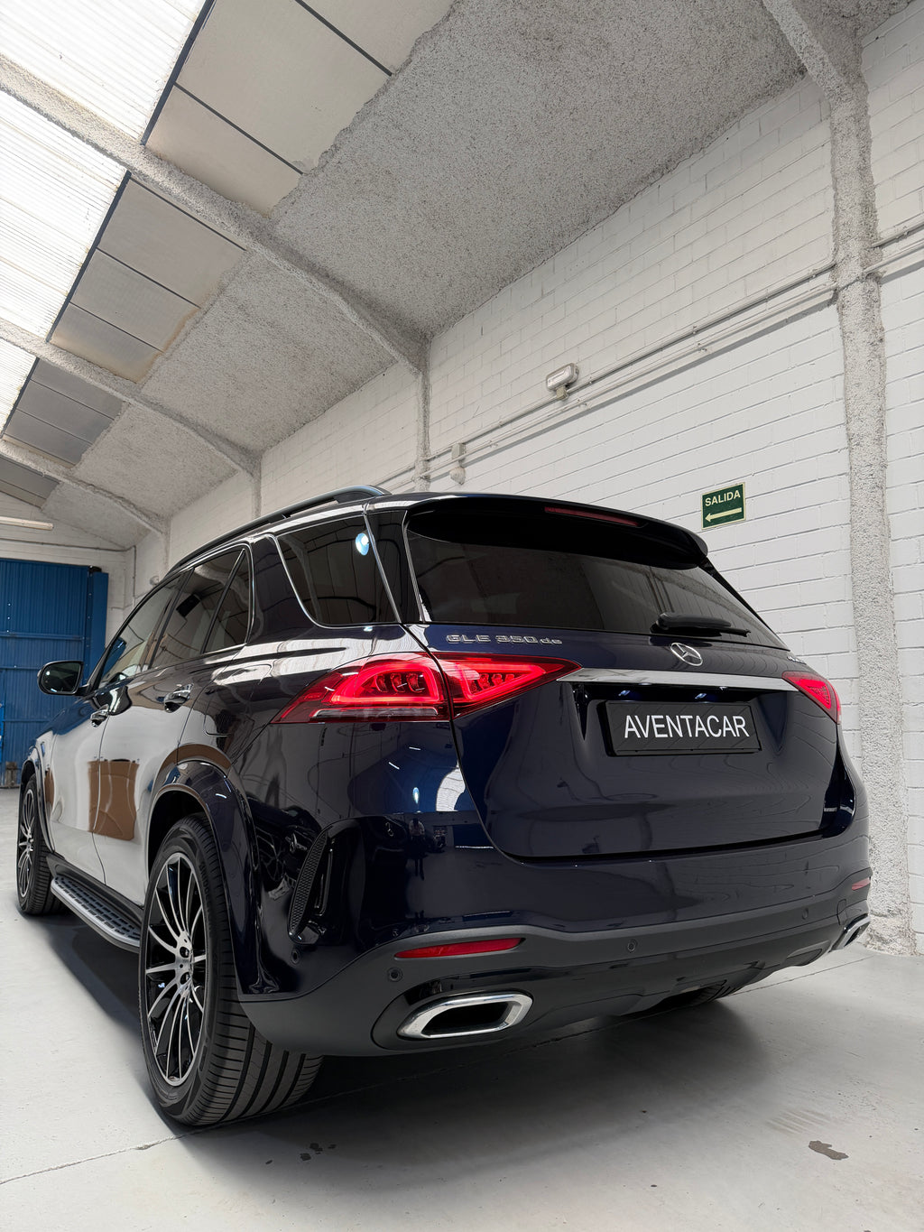 Mercedes-Benz GLE 350de AMG Line Azul Marino