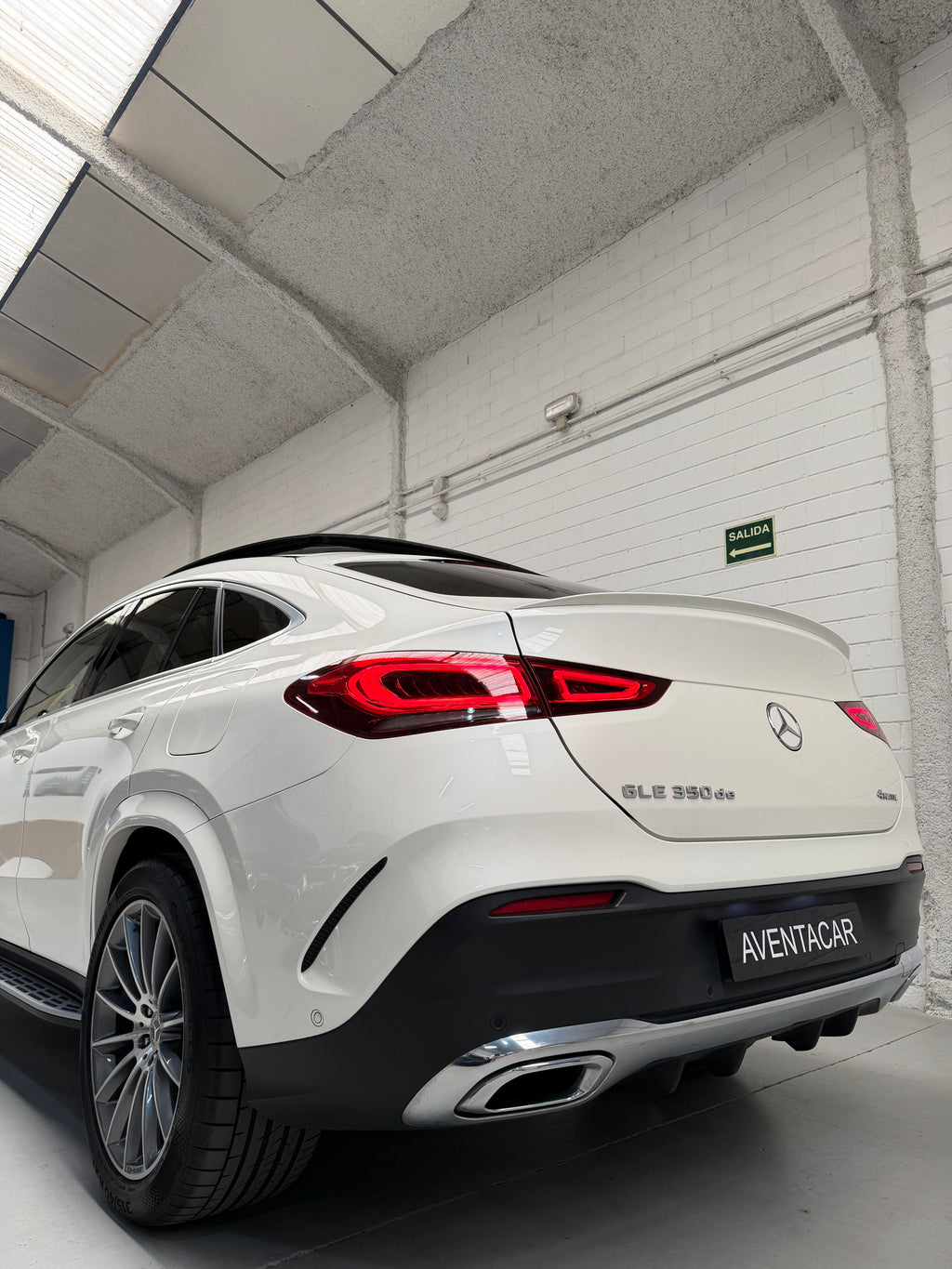 Mercedes-Benz GLE Coupé 350de AMG Line Blanco Perla