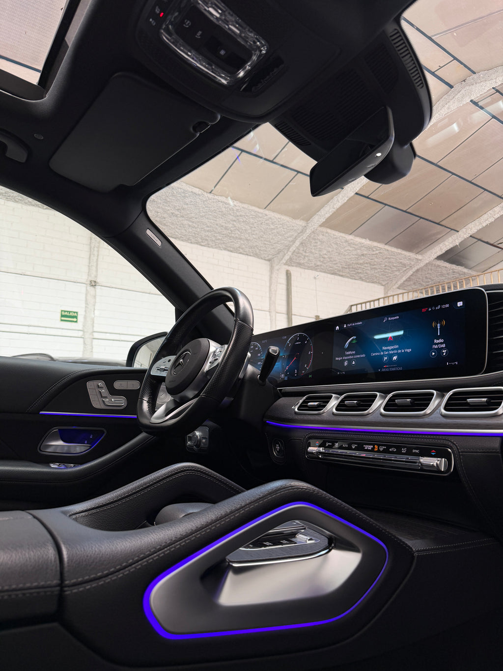 Mercedes-Benz GLE 350d AMG Line Negro
