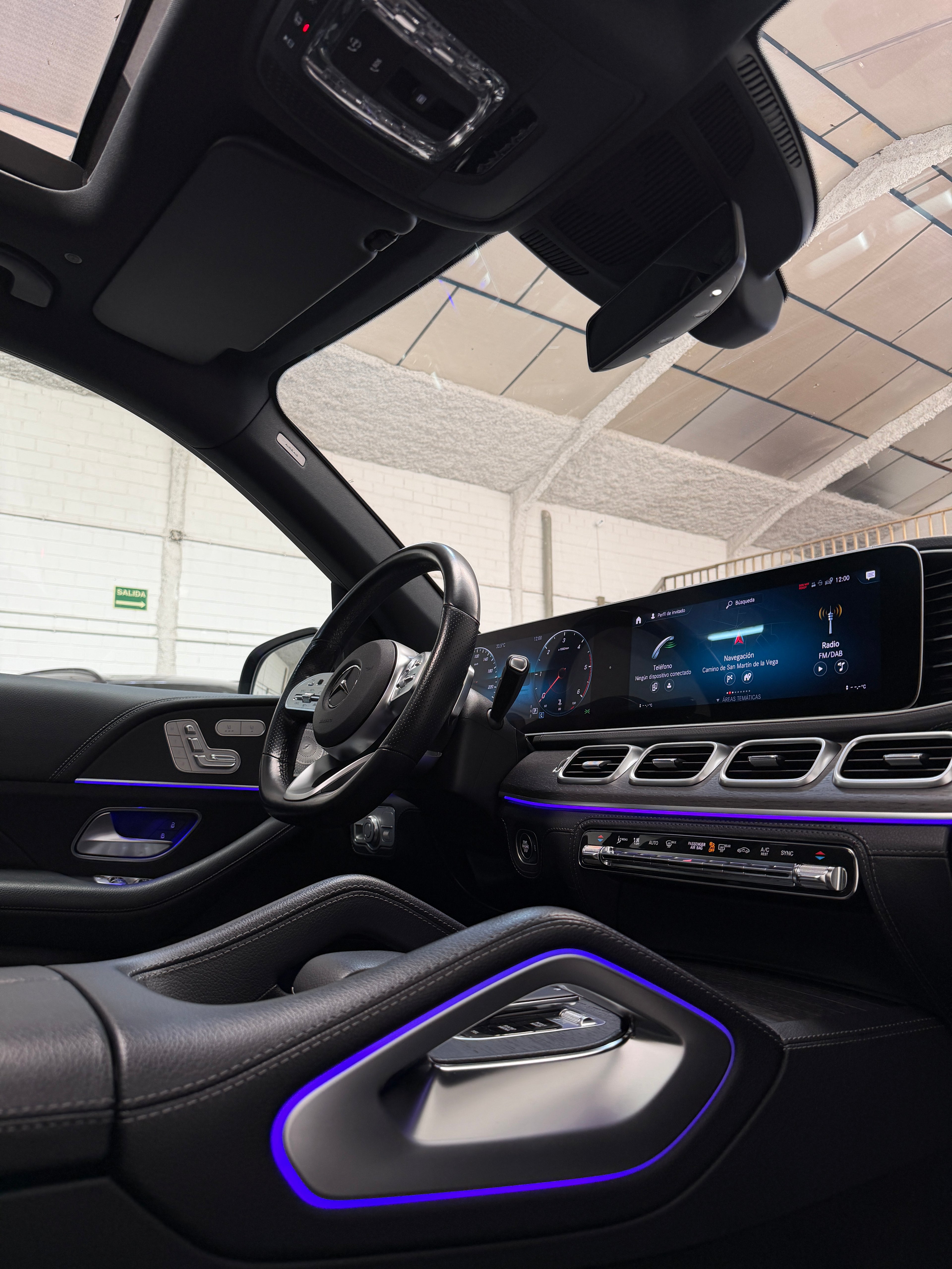 Mercedes-Benz GLE 350d AMG Line Negro