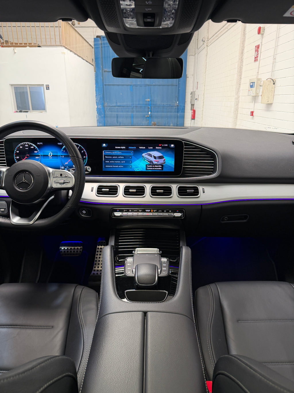 Mercedes-Benz GLE 350de AMG Line Azul Marino