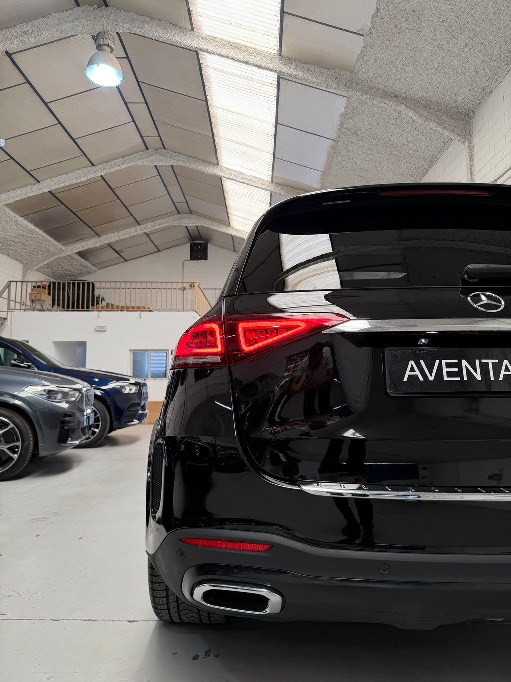 Mercedes-Benz GLE 350d AMG Line Negro
