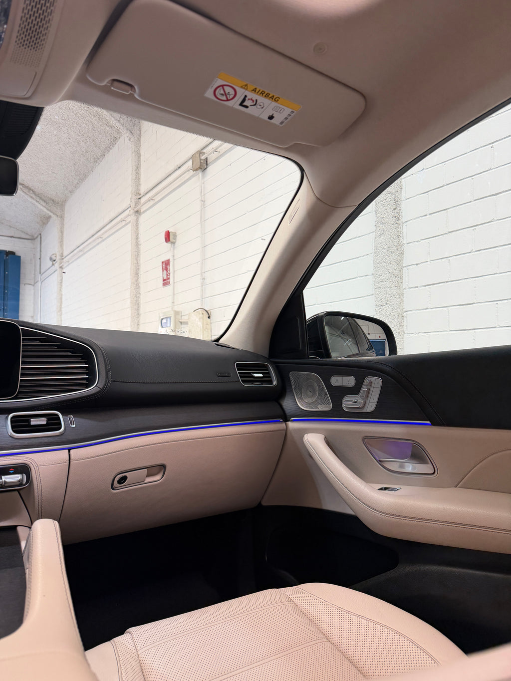 Mercedes-Benz GLE Coupé 350de AMG Look 63S Interior Beige