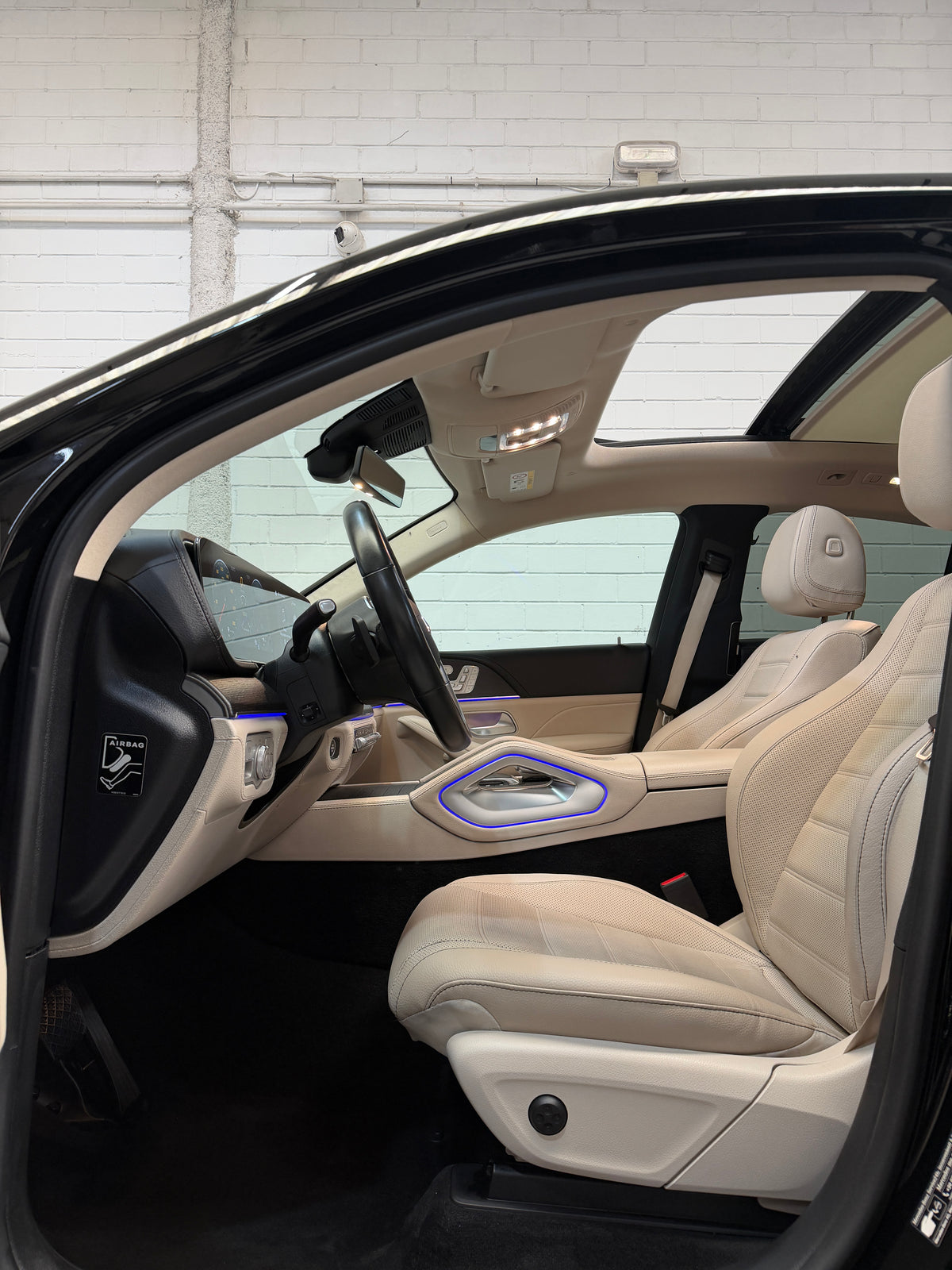 Mercedes-Benz GLE Coupé 350de AMG Look 63S Interior Beige