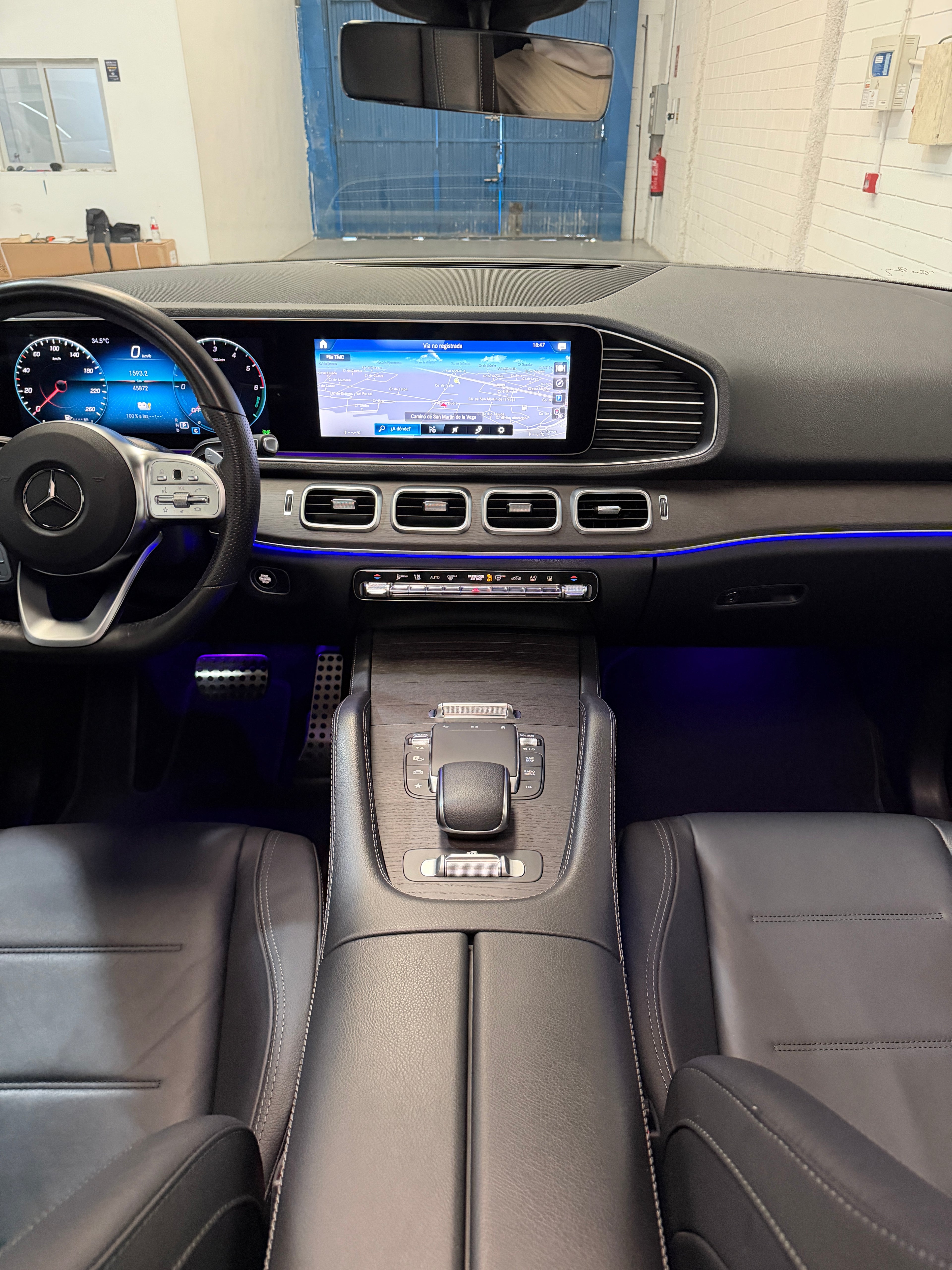 Mercedes-Benz GLE 350de AMG Line Gris Celenite