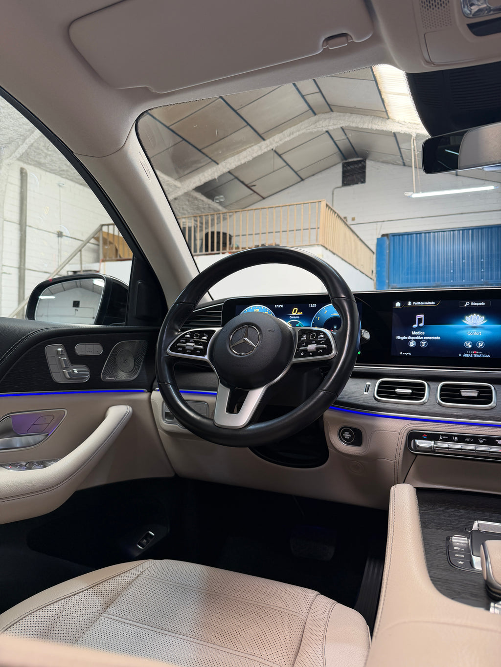 Mercedes-Benz GLE Coupé 350de AMG Look 63S Interior Beige