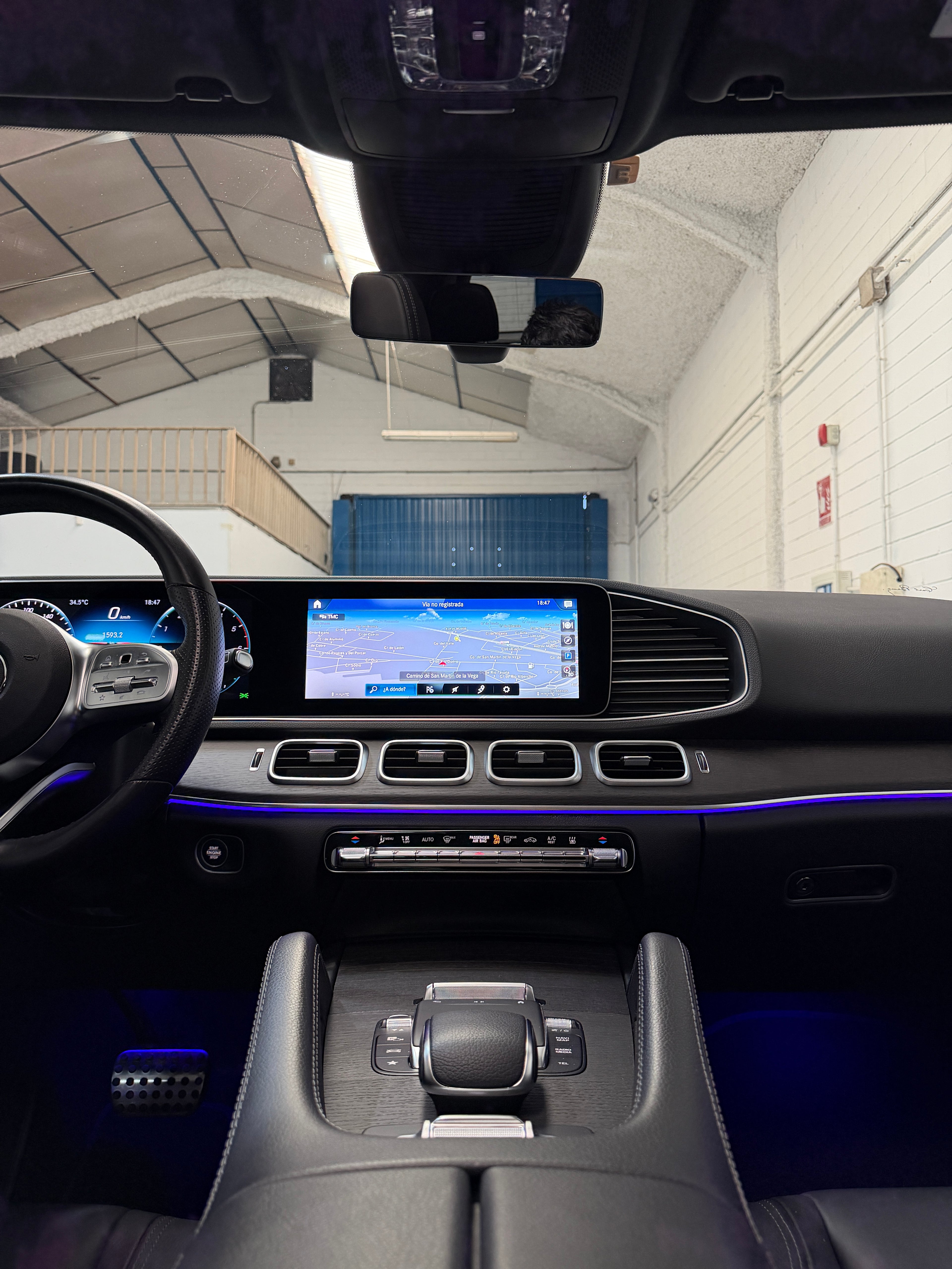 Mercedes-Benz GLE 350de AMG Line Gris Celenite