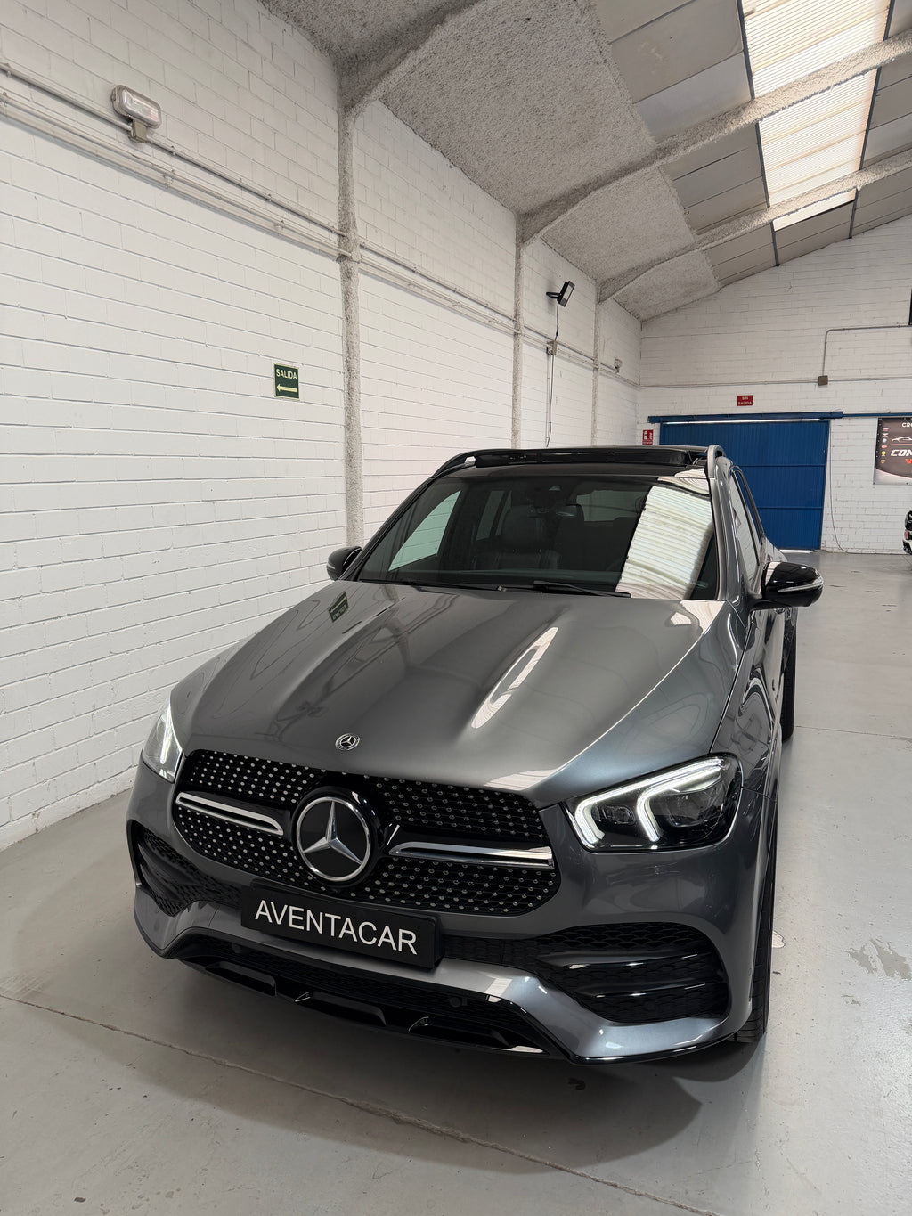 Mercedes-Benz GLE 350de AMG Line 4 MATIC Gris